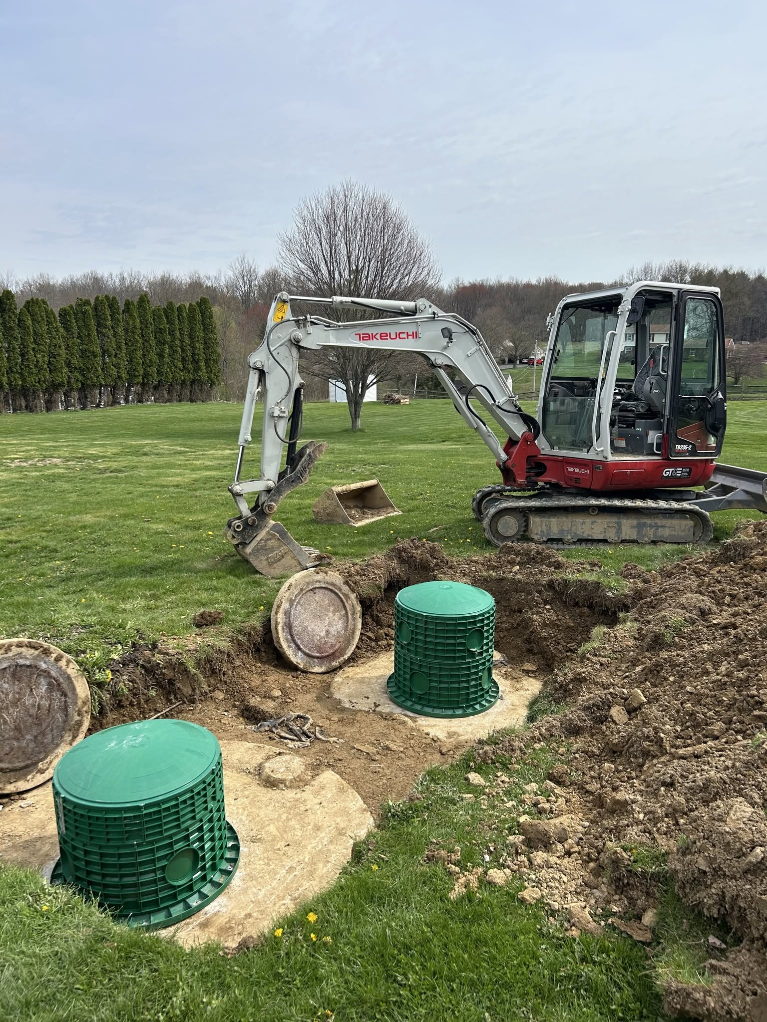 Excavating contractor site work in New Brighton, PA